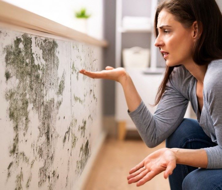 woman and mould issue